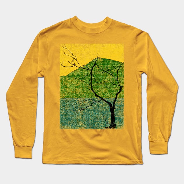 Lone Tree (rework) Long Sleeve T-Shirt by bulografik